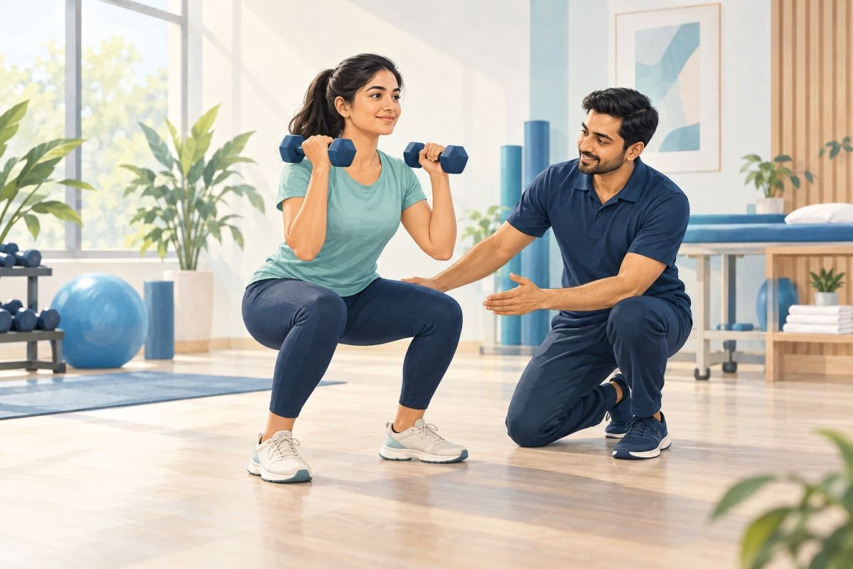 Illustration: Strength & Conditioning at our New Panvel clinic